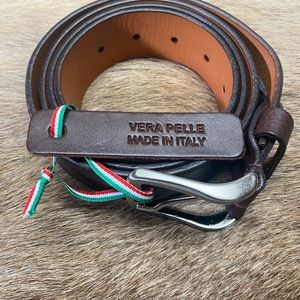 Vera Pelle man’s leather belt